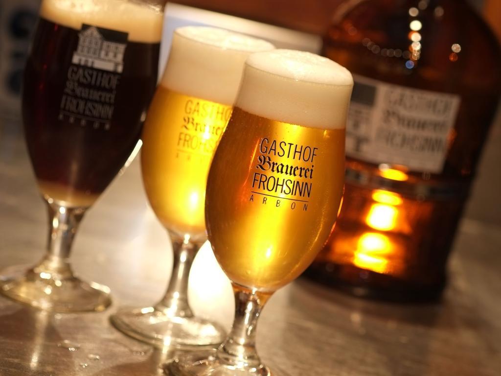 Hotel Brauerei Frohsinn Arbon Esterno foto