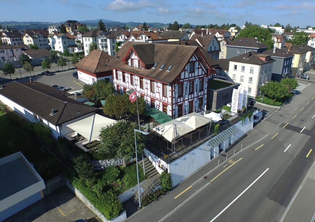 Hotel Brauerei Frohsinn Arbon Esterno foto
